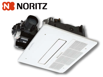 NORITZ温水式浴室暖房乾燥機（天井カセット形・ミストなし）「BDV-4106AUKNC-J1-BL」（1室換気・標準）【夏のリフォームフェア 対象商品】の商品画像