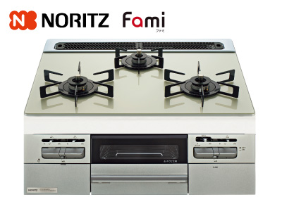 NORITZ「Fami(ファミ)」NWV6P2V<天板幅60cm>※交換標準工事費込価格【A-selection 対象商品】の商品画像