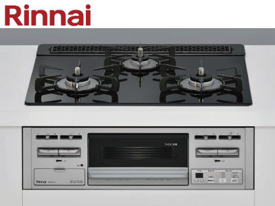 Rinnai 「Standardガラストップ」AE31M5T1-SV(天板幅60cm)※交換標準工事費込価格【夏のリフォームフェア 対象商品】の商品画像