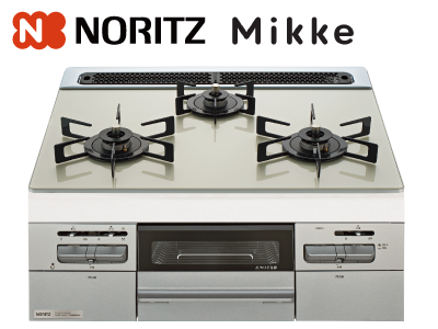NORITZ「Mikke(ミッケ)」NWV6AP2VC<天板幅60cm>※交換標準工事費込価格【ビルトインコンロ買い替えフェア 対象商品】の商品画像