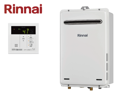 Rinnai 「RUX-A2016W(A)+MC-145V(A)(台所)」(20号・給湯専用) | イオン