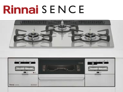 Rinnai 「SENCE」AE31W36G-SV(天板幅60cm)※交換標準工事費込価格【A-selection 対象商品】の商品画像
