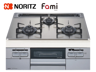NORITZ「Fami(ファミ)」NWT6MV<天板幅60cm>※交換標準工事費込価格【A-selection 対象商品】の商品画像