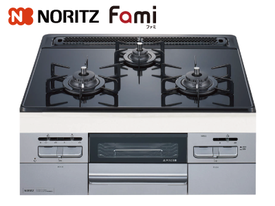 NORITZ「Fami(ファミ)」オートタイプNWT6ABVC<天板幅60cm>※交換標準工事費込価格の商品画像