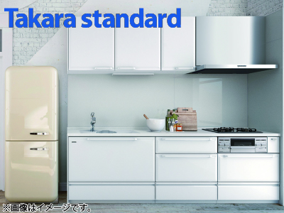 Takara standard システムキッチン「Edel(エーデル)」※交換標準工事費込み価格【リフォーム大夏祭り 対象商品】の商品画像
